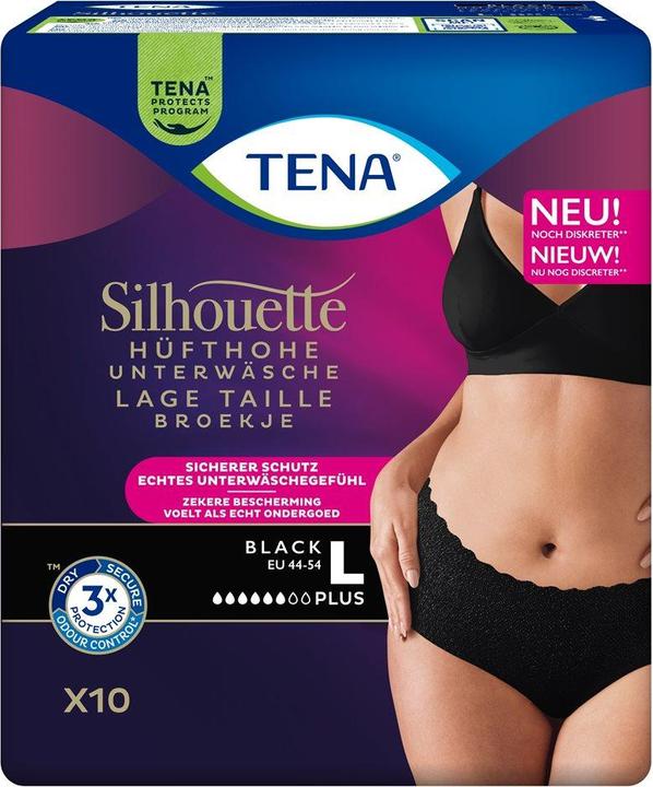 Produktbild Tena Silhouette Plus L 95-125cm bla 2x10 (20 x, L)