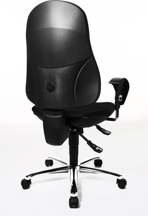 Image du produit Topstar Chaise de bureau "Support SY Deluxe", noir Housse : 100 % polypropylène, assise ergonomique et