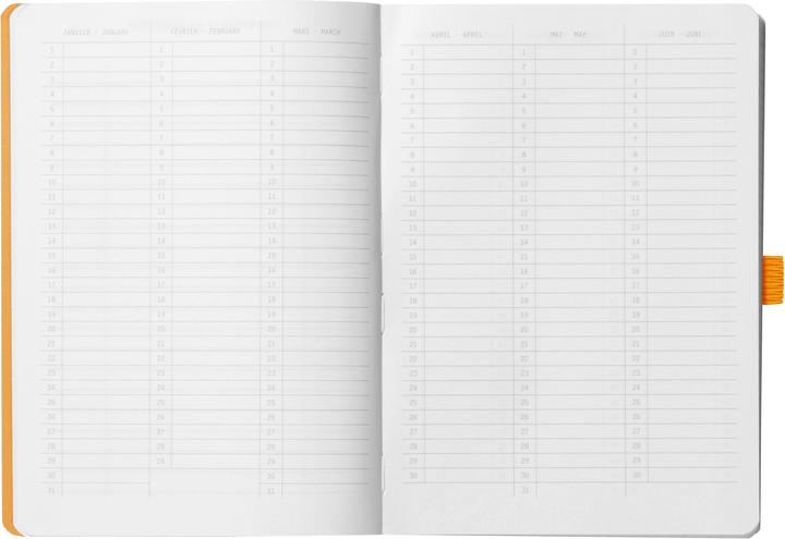 Produktbild Rhodia Rhodiarama Goalbook (A5, Kariert, Weicher Einband)