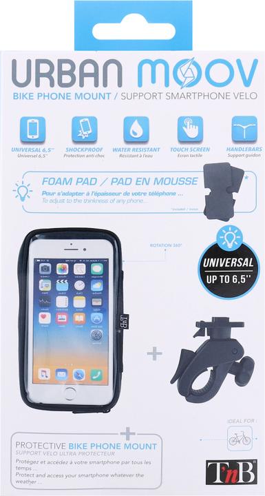 Actual product image T'nB URBAN MOOV Phone holder, black