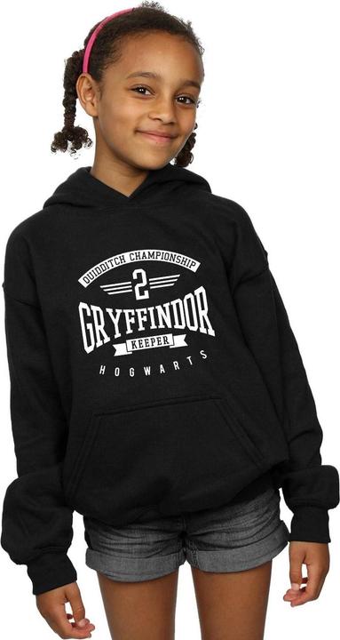 Actual product image Girls Gryffindor Keeper Hoodie (116)