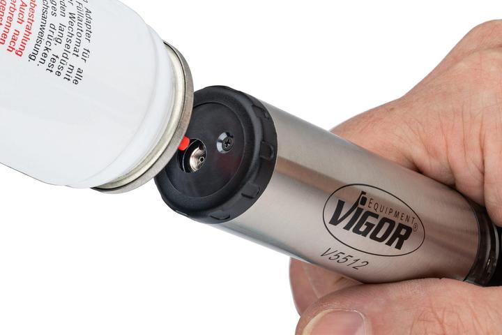 Actual product image Vigor Gas Soldering Iron Set V5512