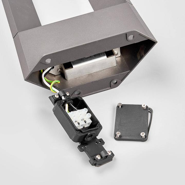 Image du produit Lucande Jeny Luminaire d'extérieur de jardin Graphite/White (650 lm, IP54)