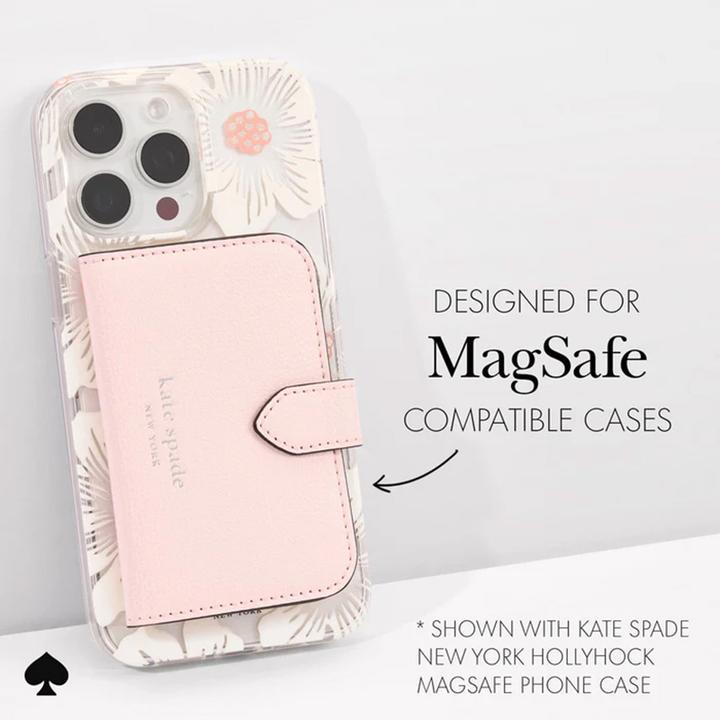 Produktbild Kate Spade Morgan MagSafe Wallet – Magnetische Geldbörse (Kreiderosa)
