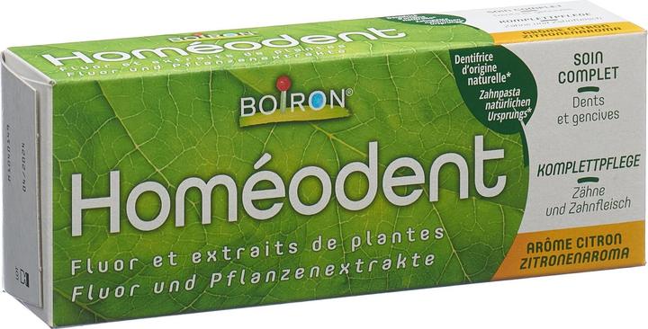 Actual product image Homeodent Tooth and gum care complete lemon (75 ml)