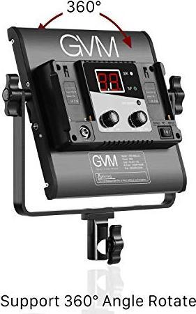 Produktbild GVM LED Videoleuchten mit Ständer (Videoleuchte)