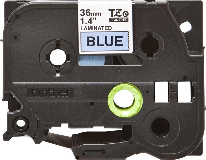 Immagine prodotto Brother Nastro per scrittura P-touch TZe laminato (3.60 cm, Blu)