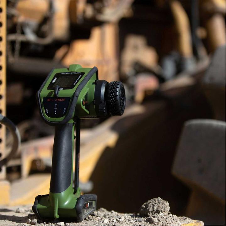 Actual product image Spektrum DX5 Rugged green 5 channel solo transmitter