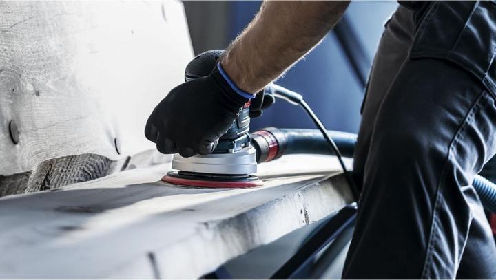 Actual product image Bosch Professional Zubehör Expert M480 sanding net for random orbital sander, 125 mm, G 120, 5 pieces (120)