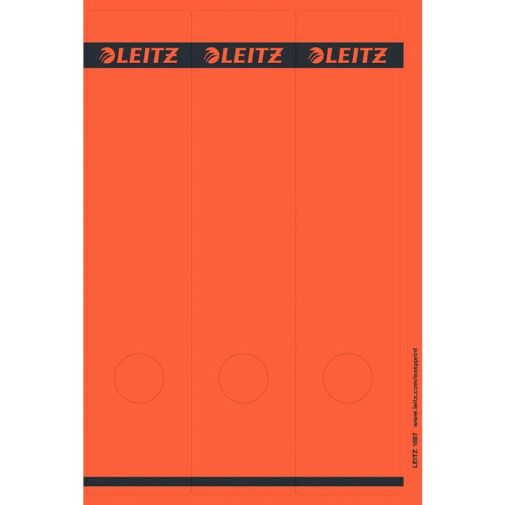 Actual product image Leitz PC inscribable spine labels for quality folders 180°.