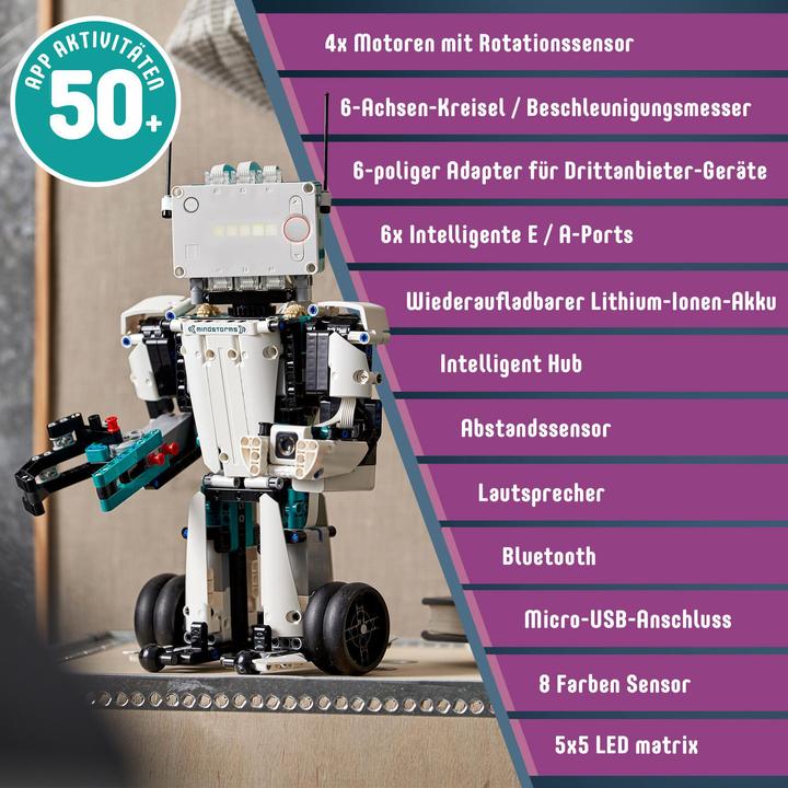 Image du produit LEGO Robot Inventor (51515, LEGO Mindstorms, LEGO difficiles à trouver)