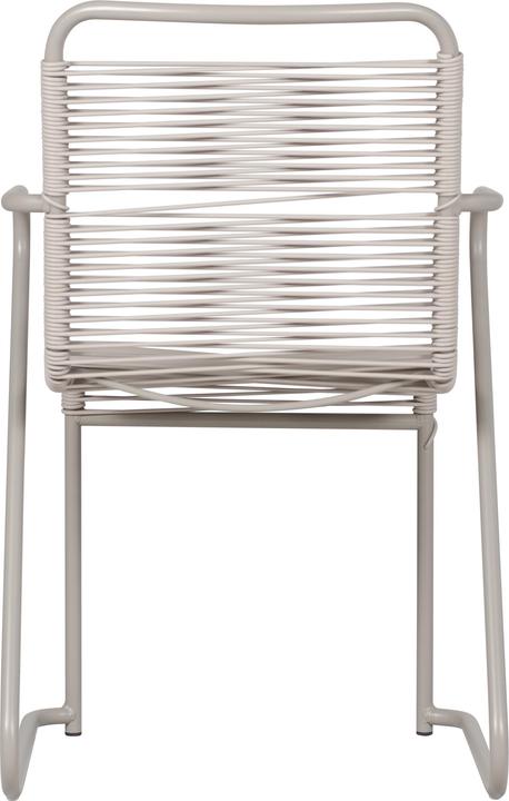 Image du produit Fiam LIDO CHAISE AVEC ARMOIRE - Pack de 4 TAUPE - ALUMINIUM