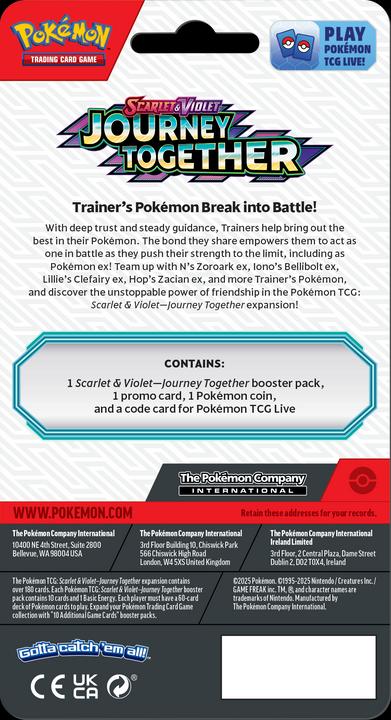 Produktbild Pokémon Journey Together (Englisch, Blister Pack)