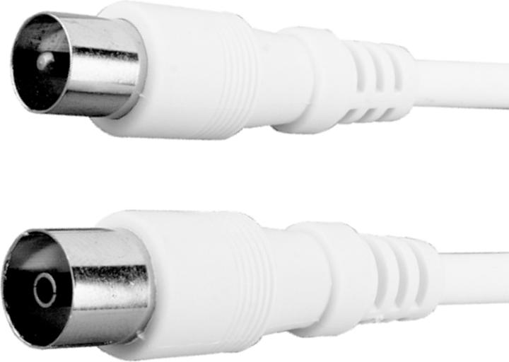 Image du produit Televes Preisner TAK90100G 10m IEC IEC Blanc Câble coaxial (90 dB, Câble d'antenne)