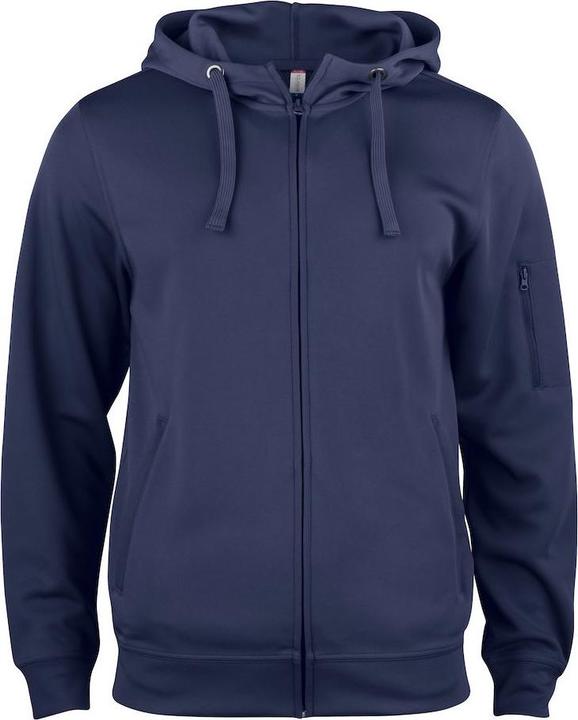 Clique Basic Hoodie mit durchgehendem Reissverschluss Aktiv