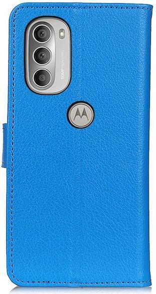 Image du produit MU Classic Série de couvertures de livres en cuir litchi (Motorola Moto G51 5G)