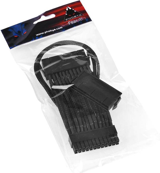Image du produit Phobya Câble d'alimentation électrique 24 broches à 2 broches