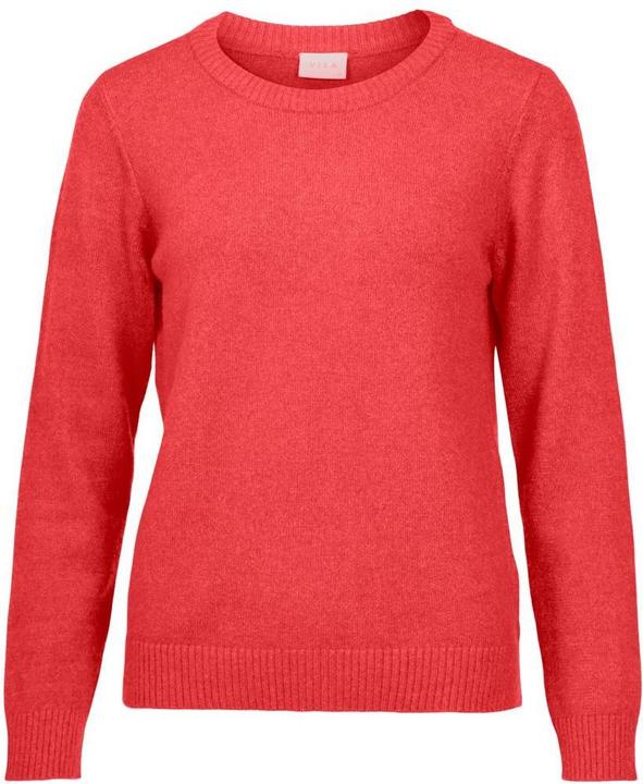 Vila Rundhalsausschnitt Strickpullover