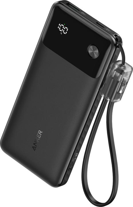 Immagine prodotto Anker PowerBank 10000mAh 22.5W nero (10000 mAh, 22.50 W, 22.50 Wh)