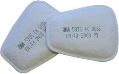 Immagine prodotto 3M Filtro antiparticolato per le serie 6000 e 6500 (Filtro di ricambio per respiratore)