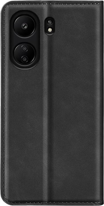 Produktbild Cover-Discount Xiaomi Poco C65 / Redmi 13C - Stand Flip Case Hülle schwarz (Xiaomi Poco C65, Xiaomi Redmi 13C)