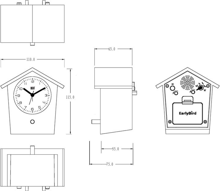 Actual product image KooKoo EarlyBird