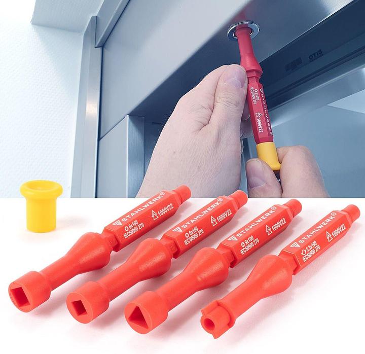 Immagine prodotto Stahlwerk Set di cacciaviti e pinze VSZ-20 ST 20 pezzi con isolamento VDE 1000V