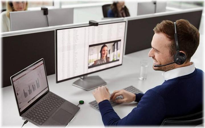 Actual product image Jabra Headset Engage 55 UC Duo USB-C (Wireless, USB-C)
