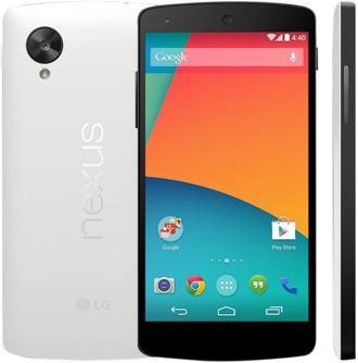 LG Google Nexus 5 (16 GB, White, 4.95", 8 Mpx, 4G)