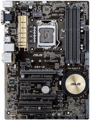 Actual product image ASUS Z97-C (LGA 1150, Intel Z97, ATX)