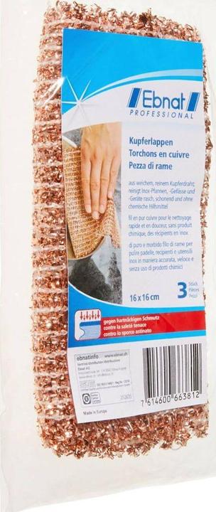 Actual product image Ebnat Copper tab (3 pcs.)