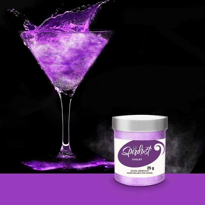 Image du produit Roxy & Rich Paillettes pour cocktails Violet
