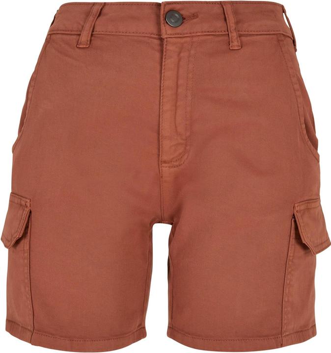 Urban Classics Ladies High Waist Cargo Shorts (34)