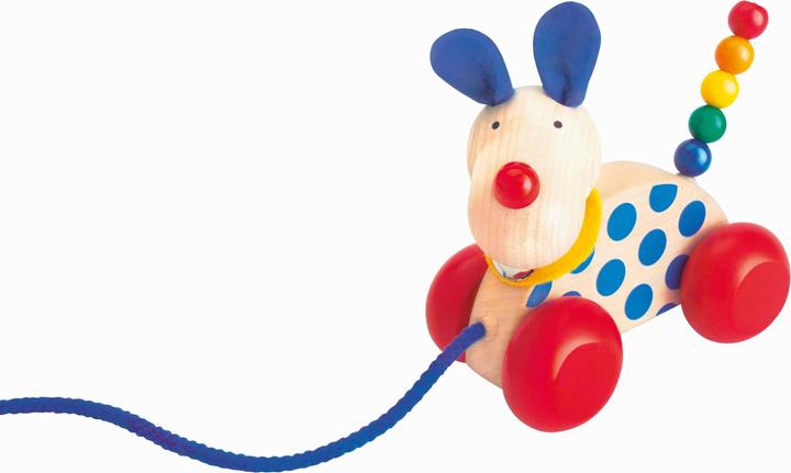 Selecta Spielzeug Nachzieh-Hund Nico