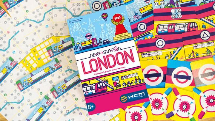 Actual product image HCM Kinzel Next Station London (English, German, Italian, French)