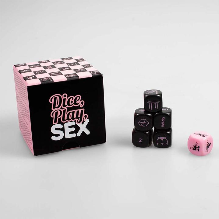 Produktbild Secret play Dice, Play, Sex (Würfelspiel, Englisch, Französisch, Niederländisch, Portugiesisch, Italienisch, Deutsch)