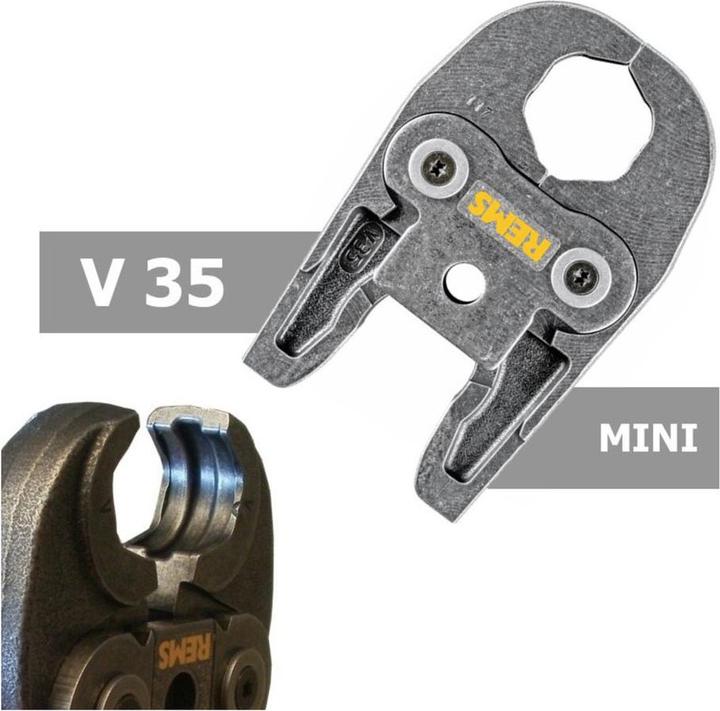 Actual product image Rems Presstang Mini V 35 til Mini-Press