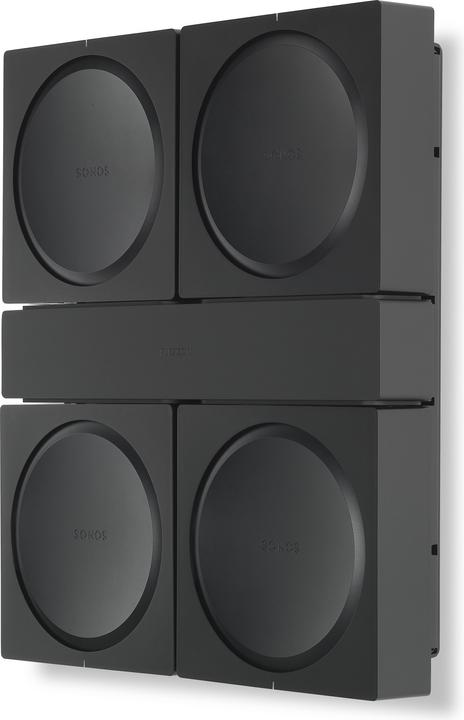Image du produit Flexson Support mural pour 4x Sonos Connect:AMP (1 pièce, Installation murale)