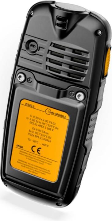 Immagine prodotto I.safe Mobile IS120.2 Smartphone protetto Ex 16 GB 6,1 cm (2,4 pollici) Nero Sing (16 GB, Nero, 2.40", SIM singola, 4G)