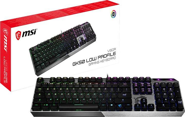 Immagine prodotto MSI Vigor GK50 - Low Profile (DE, Cablato)