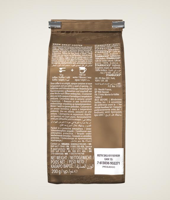 Produktbild Starbucks Pike Place Roast (200 g, Mittlere Röstung)