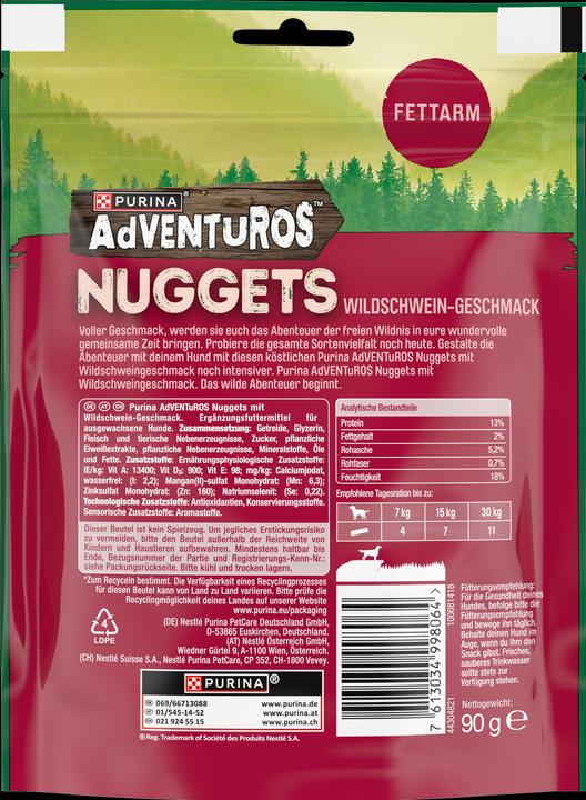 Immagine prodotto Adventuros Pepite (Adulto, 1 pz., 90 g)