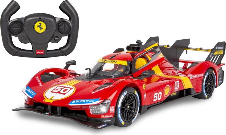 Actual product image Jamara Ferrari 499P 1:14 red 2.4GHz manual door
