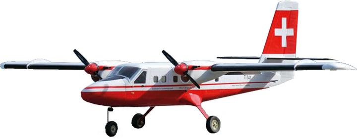 Image du produit Vq Models twin otter arf bimoteur "swiss" également disponible en hydravion en option
