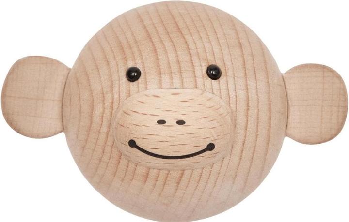 Image du produit Oyoy crochet mural Monkey 7 cm, Nature