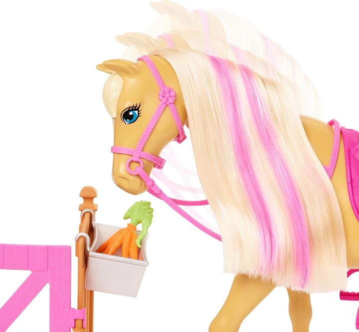 Produktbild Barbie Spielset mit Puppe und 2 Pferden