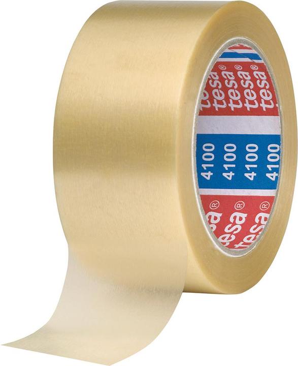 Produktbild Beiersdorf Pakketape Tesa 4100, PVC, 50 mm x 66 m, klar (50 mm)