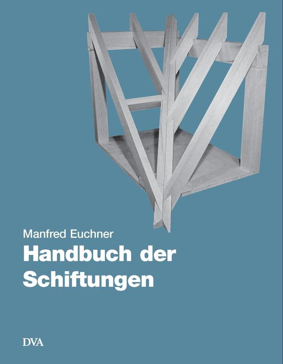 Produktbild Handbuch der Schiftungen (Deutsch, Manfred Euchner, 1989)