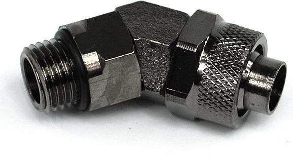 Actual product image Aquatuning 13/10mm screw-on grommet 45° rotatable