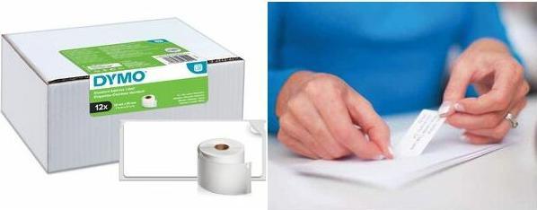 Actual product image Dymo Labels